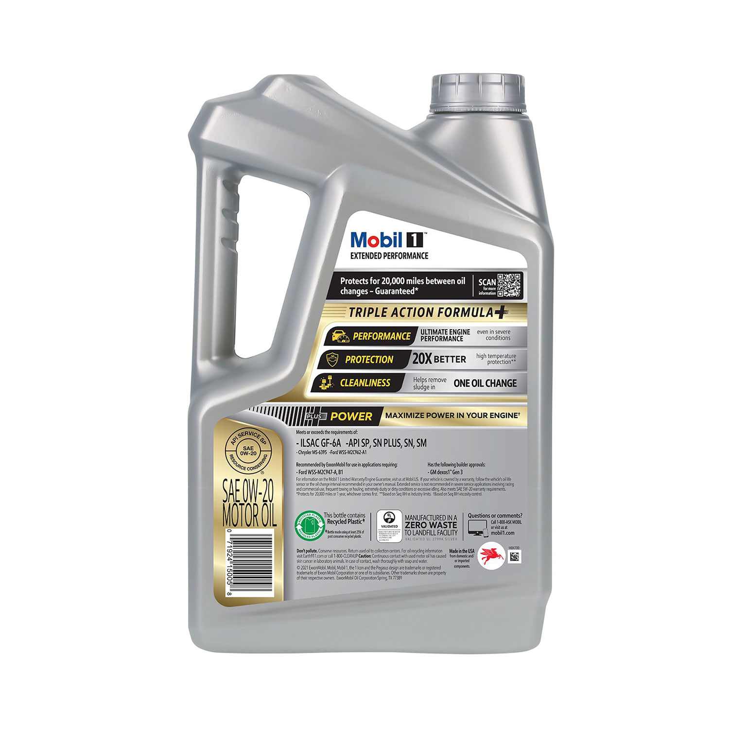 Mobil 1 Extended Performance Full Synthetic Motor Oil