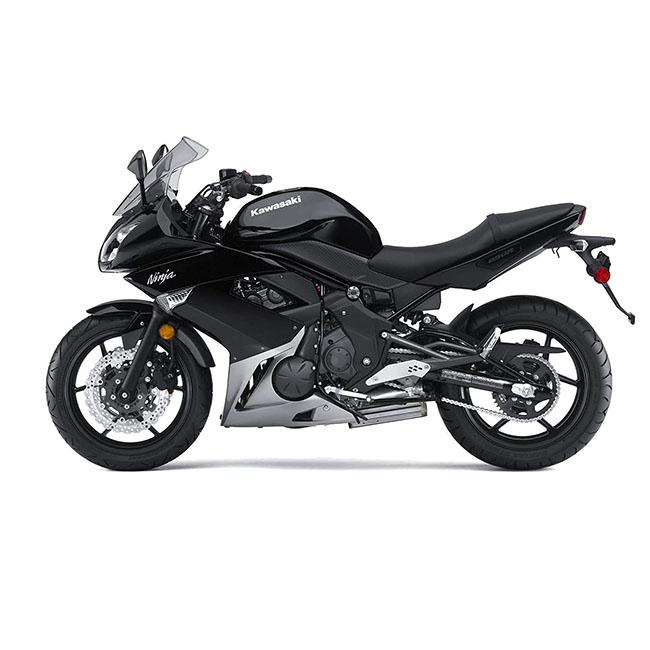 2008-2011 Kawasaki Ninja ER650 Grab Rail Tail Cover Caps x 2 OEM Parts # 36040-0085 & 36040-0086 Ebony Black H-8 EX650 Er6-n ER6-f rear faring