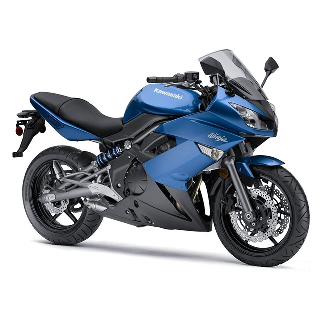 2008-2011 Kawasaki Ninja 650 Grab Rail Tail Cover Caps OEM Part # 36040-0085 & 0086 Metallic Blue 15-W EX650 Er6-n ER6-f Rear Fairing
